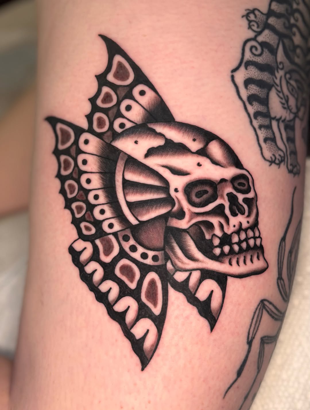 Tattoo by @j.r.smith____ — american_traditional, illustrative