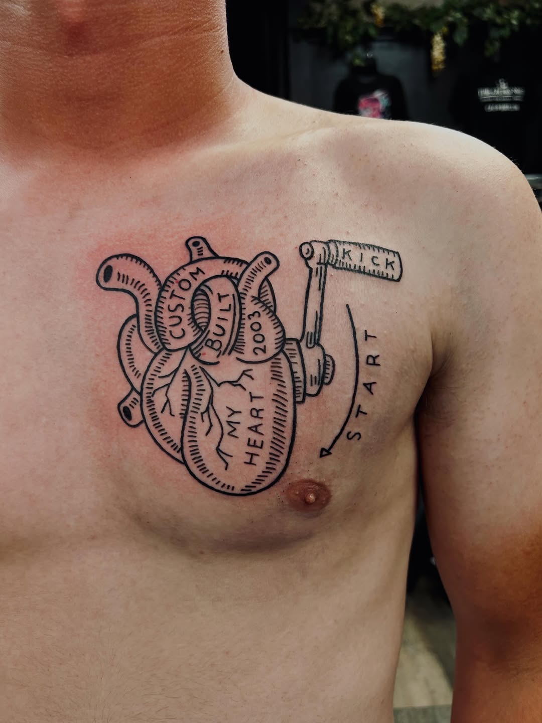 Tattoo by @boylazarustattoo — illustrative, lettering_script