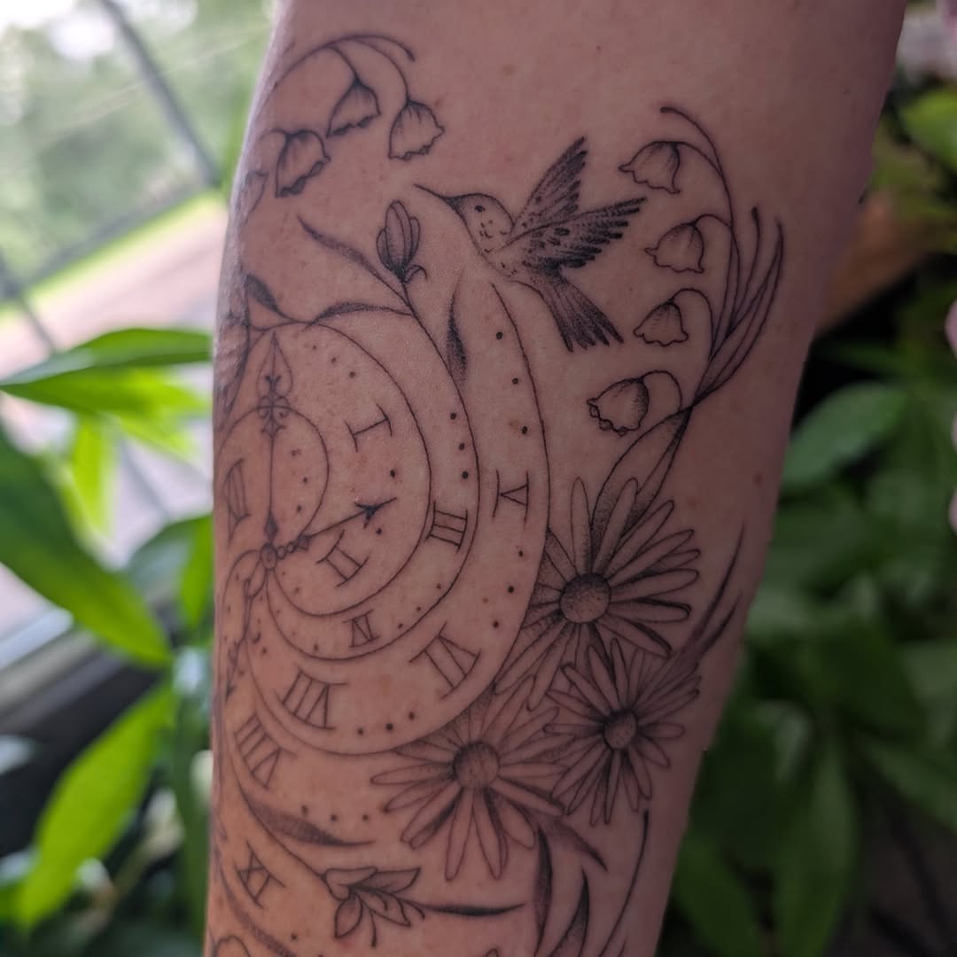Tattoo by @sarahbean.ink — fine_line, illustrative