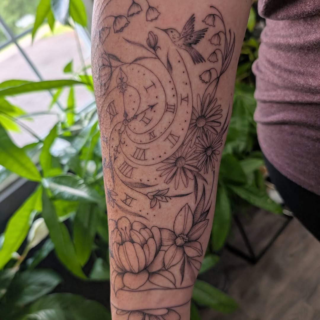 Tattoo by @sarahbean.ink — fine_line, illustrative