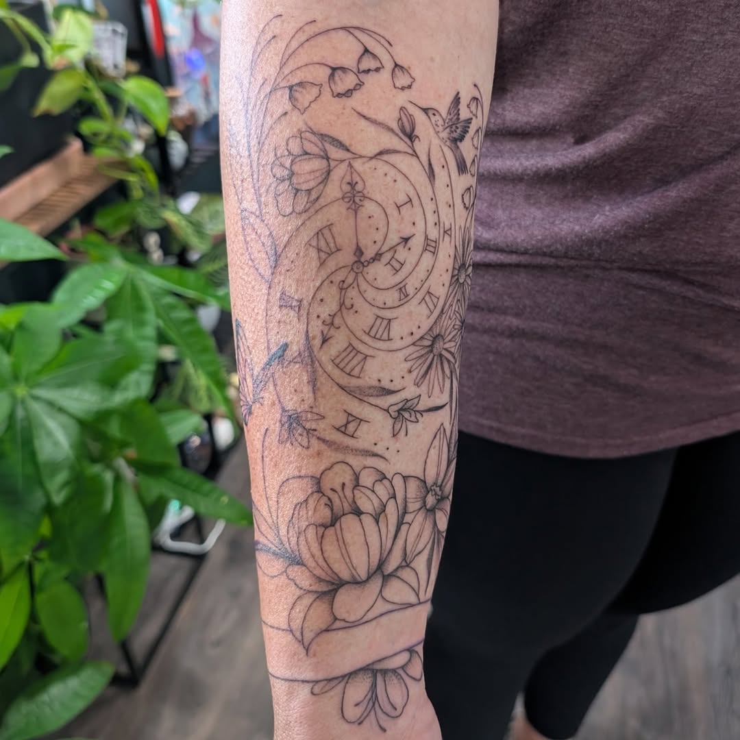 Tattoo by @sarahbean.ink — fine_line, illustrative