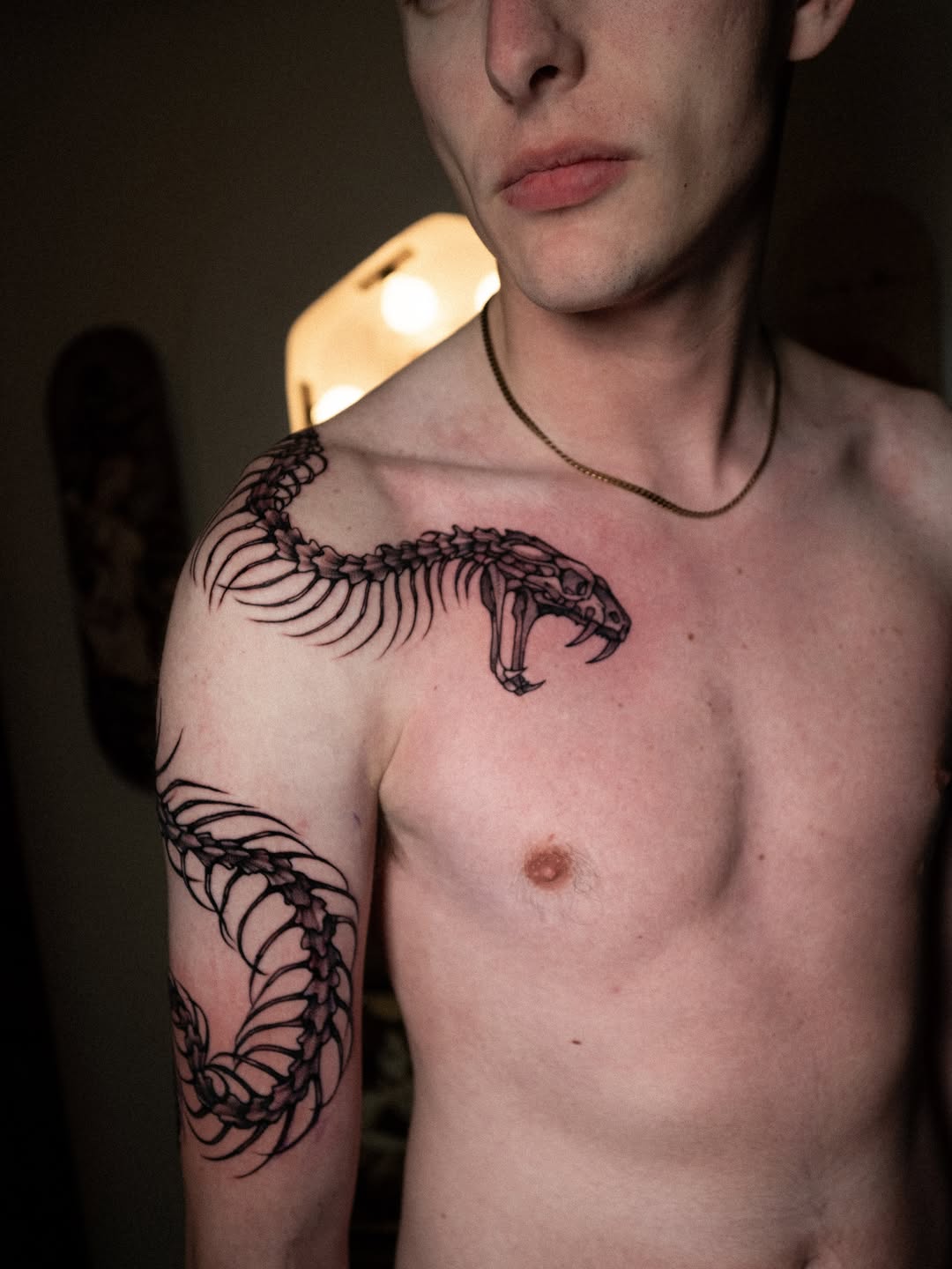 Tattoo by @elvira_savchuk — blackwork
