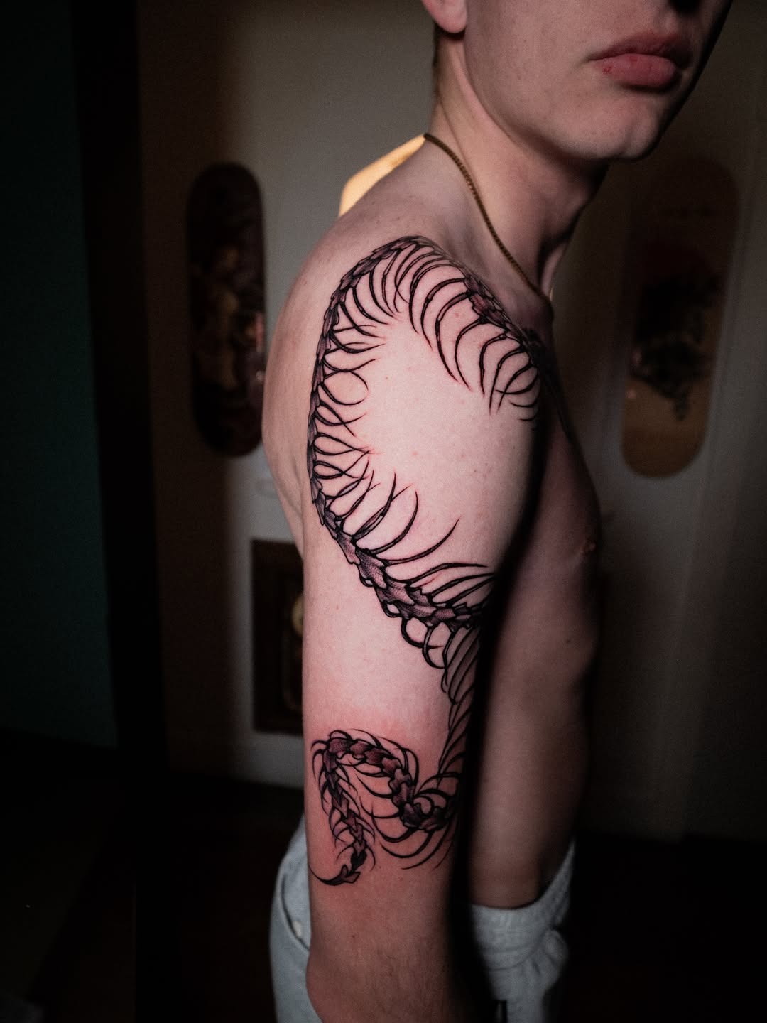 Tattoo by @elvira_savchuk — black_and_grey