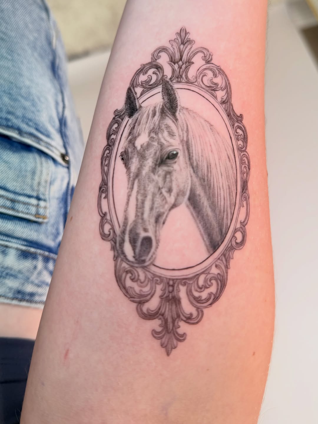 Tattoo by @yuri.tattooist — realism, black_and_grey