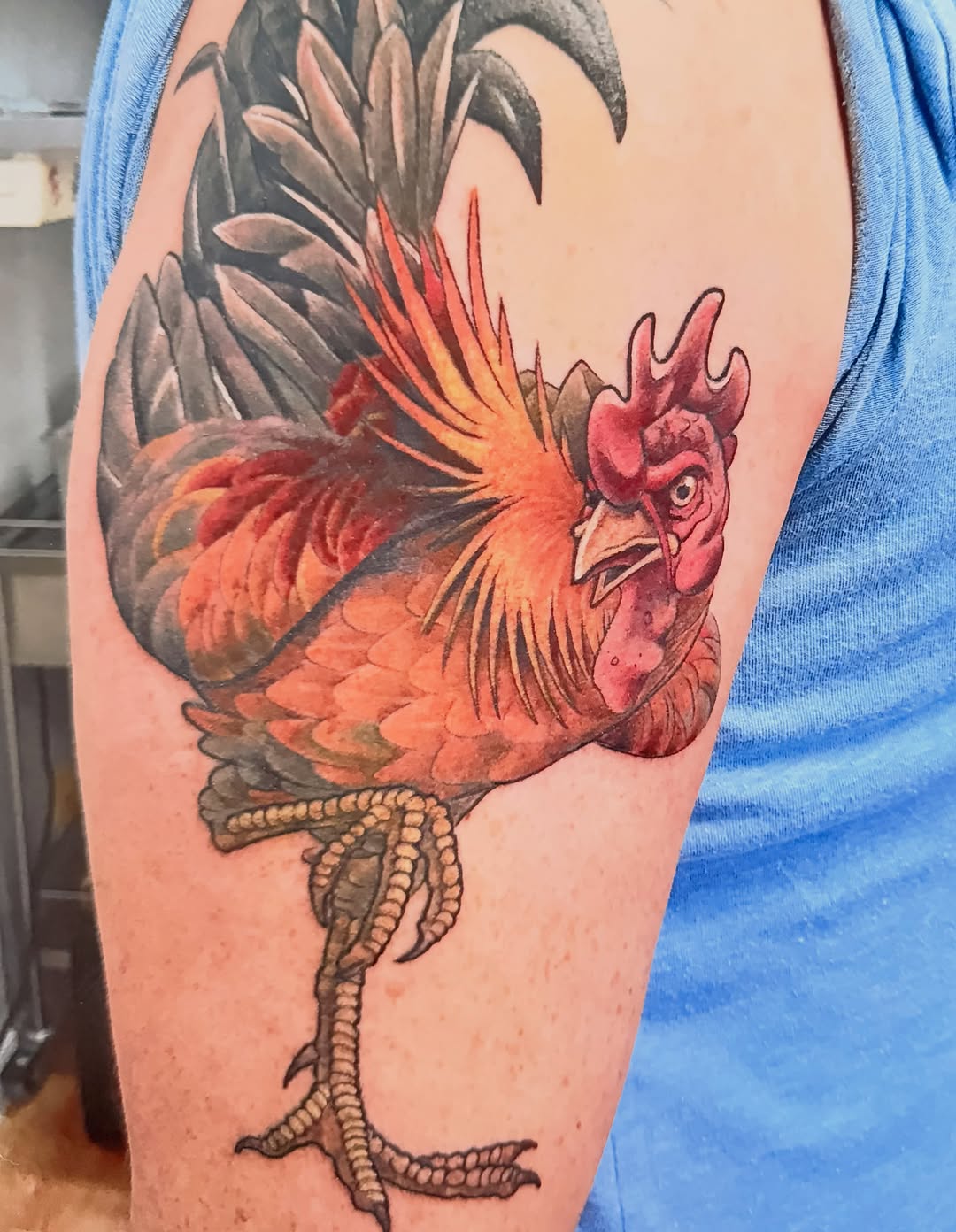 Tattoo by @ink5linger — realism
