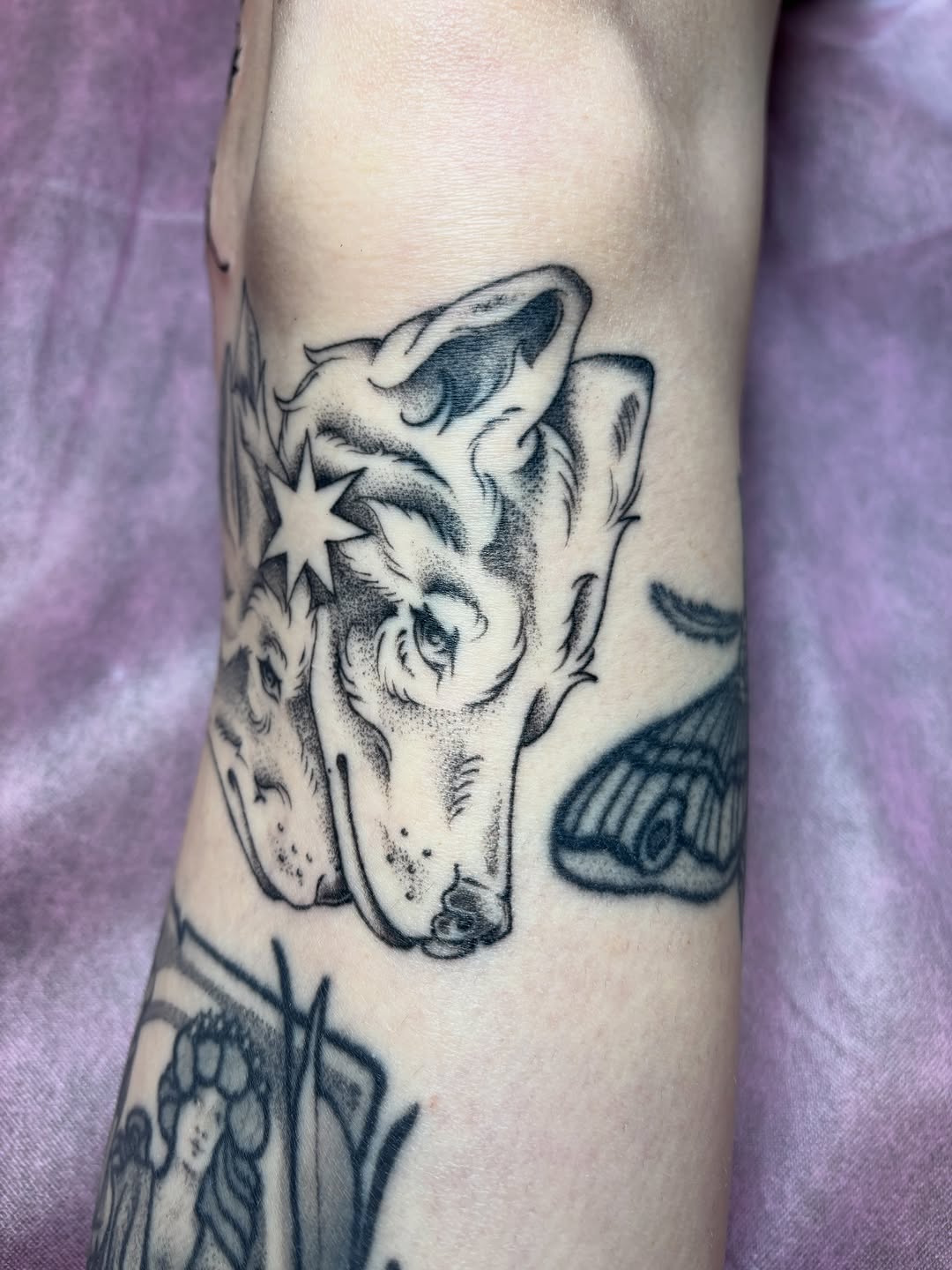 Tattoo by @thursdaybluez β illustrative, black_and_grey