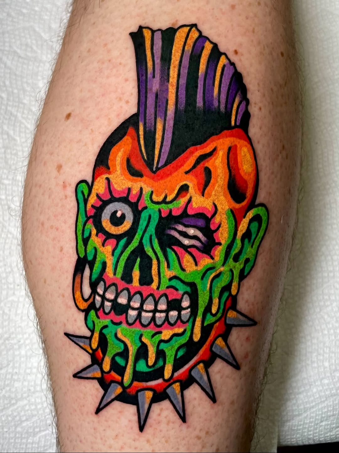 Tattoo by @ryanxmcd — american_traditional, illustrative