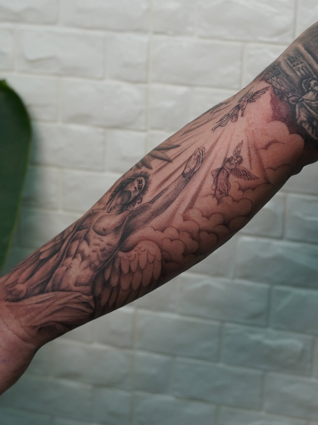 Tattoo by @danaeoxotattoos โ black_and_grey, realism