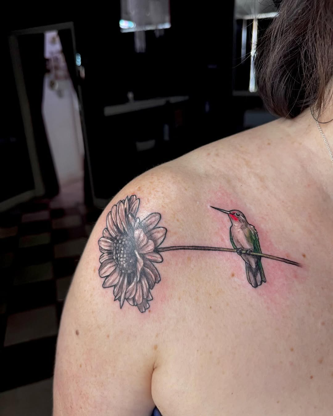 Tattoo by @inkbybugs — black_and_grey, color