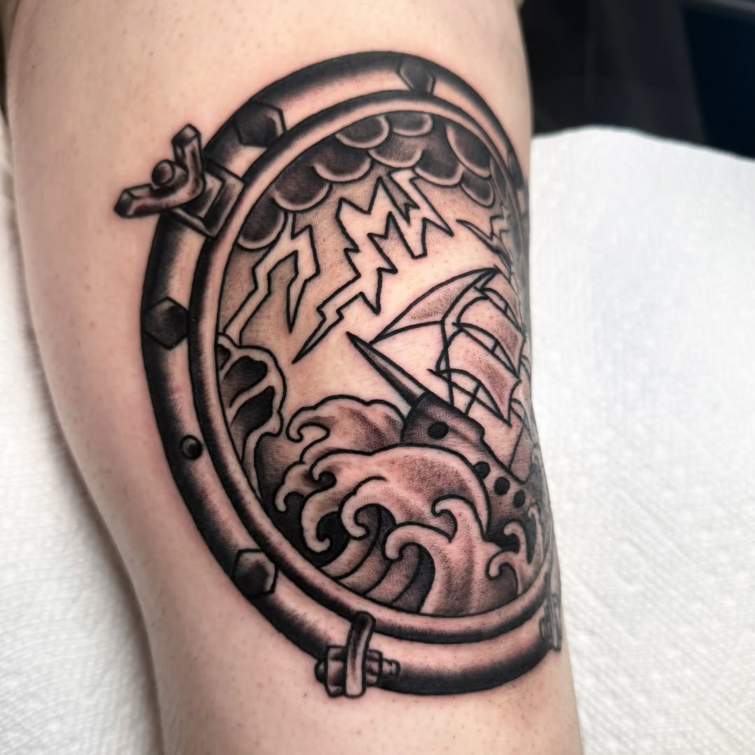 Tattoo by @daniwilliamstattoo — american_traditional, illustrative