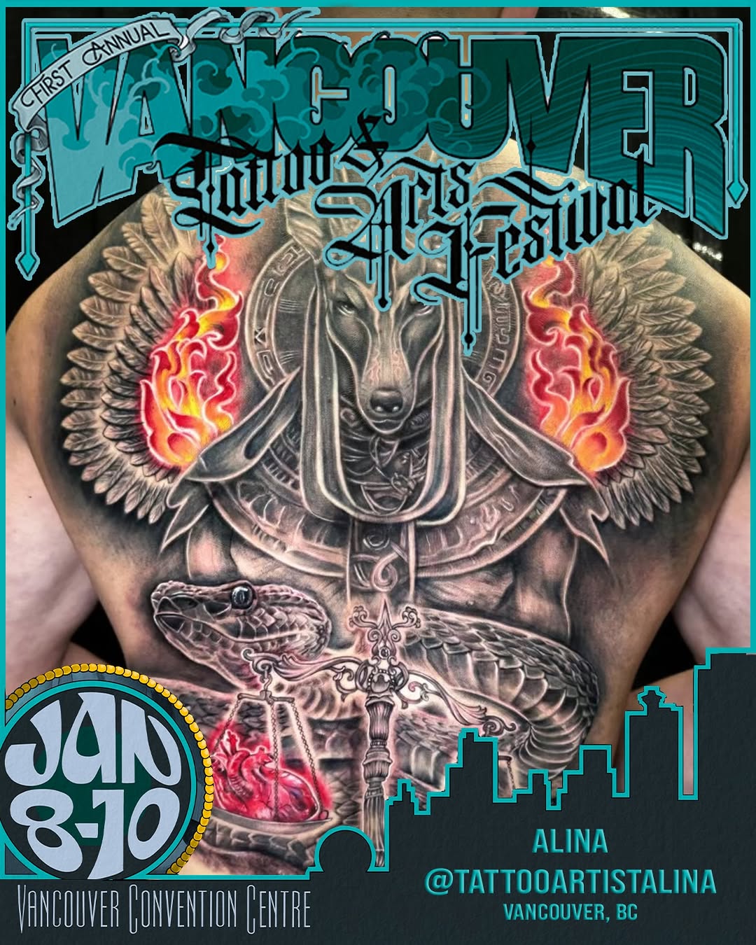 Tattoo by @tattooartistalina — realism, black_and_grey