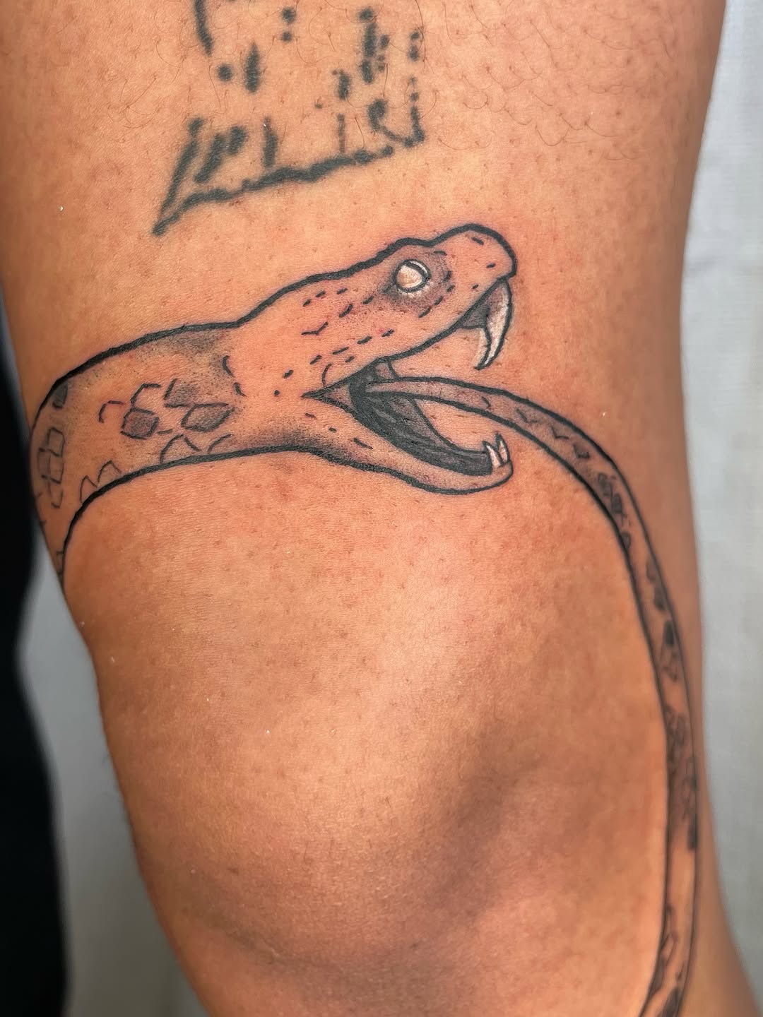 Tattoo by @maris_hare — black_and_grey