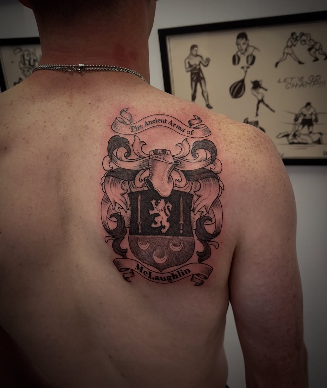Tattoo by @irishmatt_tattoo — black_and_grey, illustrative