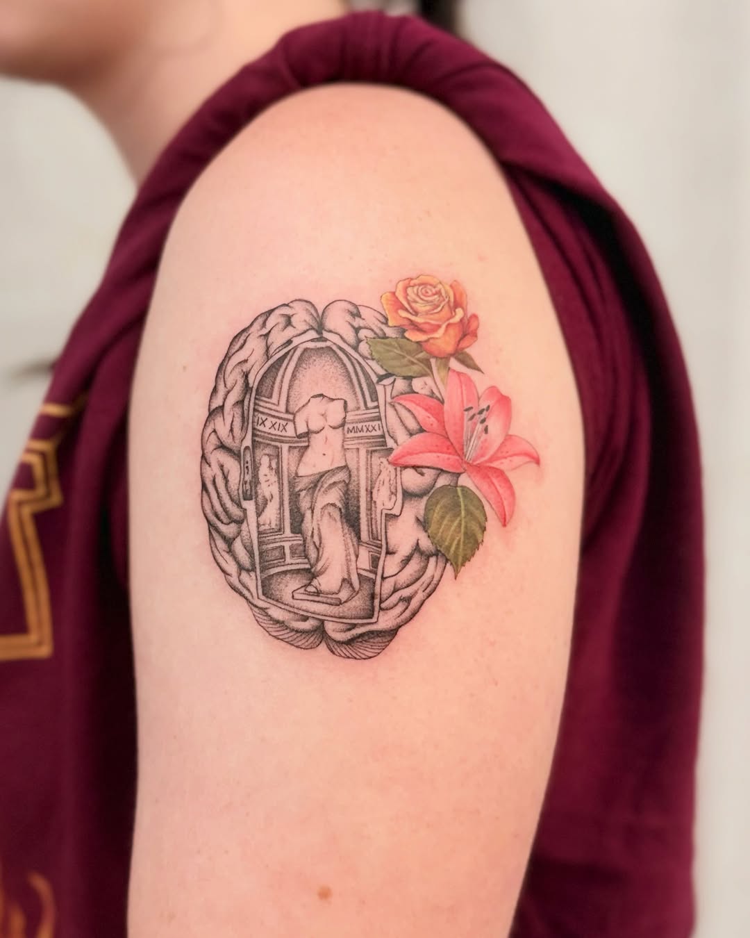 Tattoo by @koko.inker.houston β black_and_grey, realism