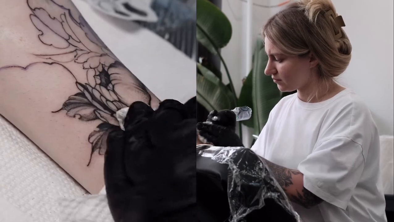 Tattoo by @tattoo.protsenko — illustrative, black_and_grey