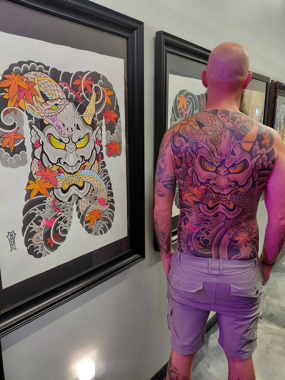 Tattoo by @gavingage_tattoo — japanese_irezumi, black_and_grey