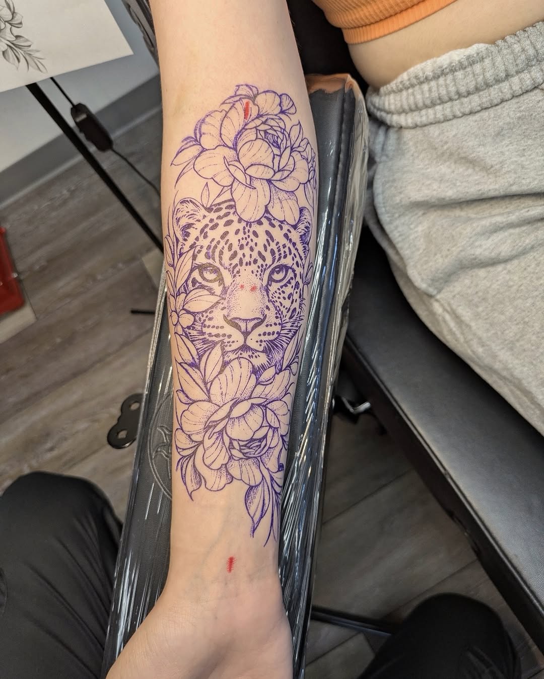 Tattoo by @buddytattoo24 — illustrative, black_and_grey