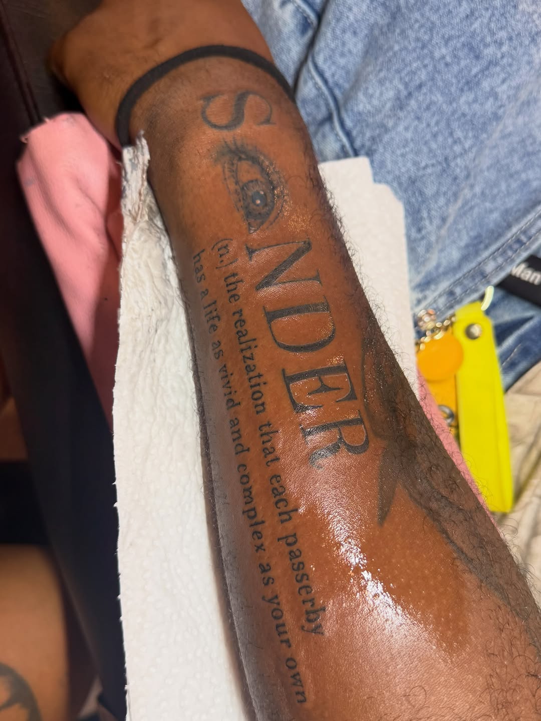 Tattoo by @tatssbydess — lettering_script