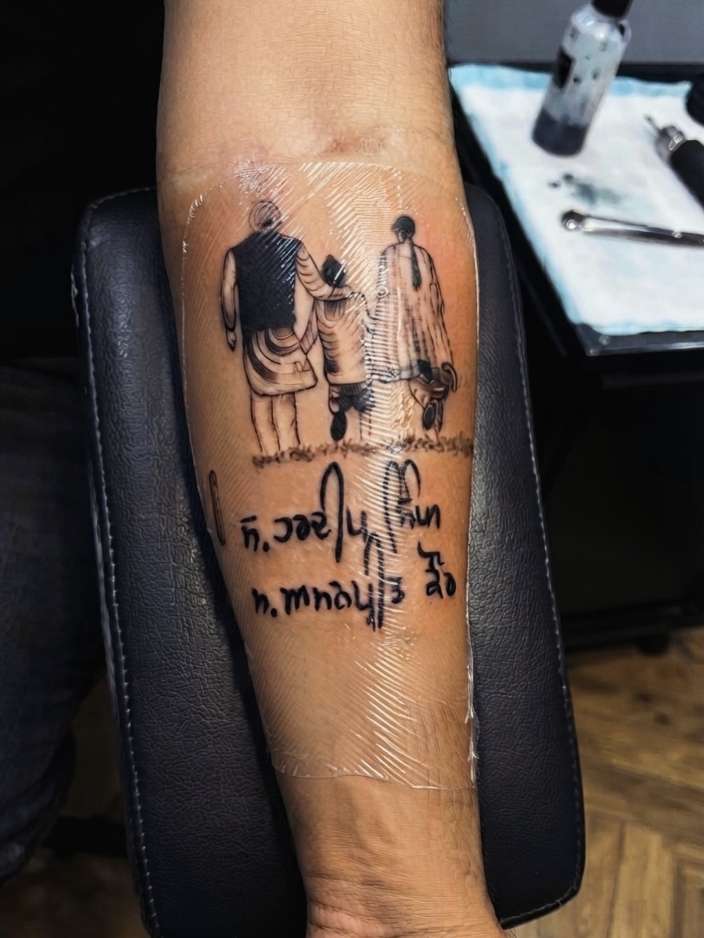 Tattoo by @ink.slayerr β lettering_script