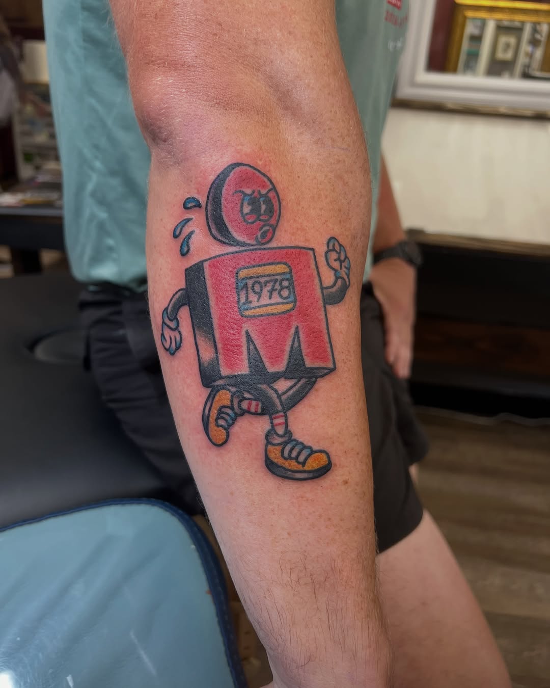 Tattoo by @geaux_catfish — new_school