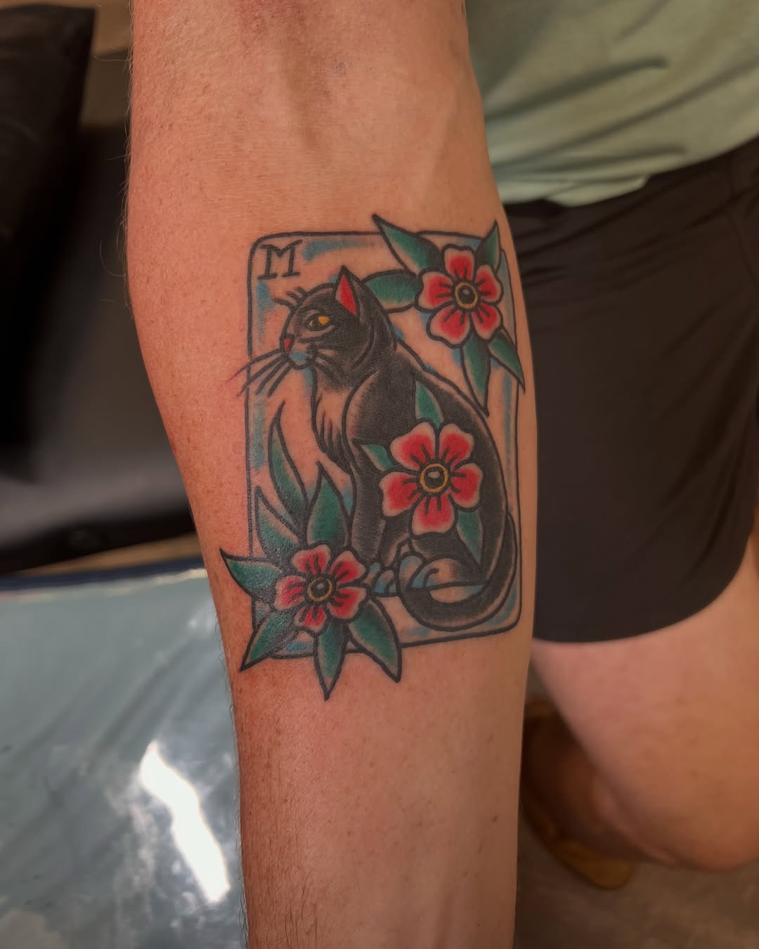 Tattoo by @geaux_catfish — american_traditional