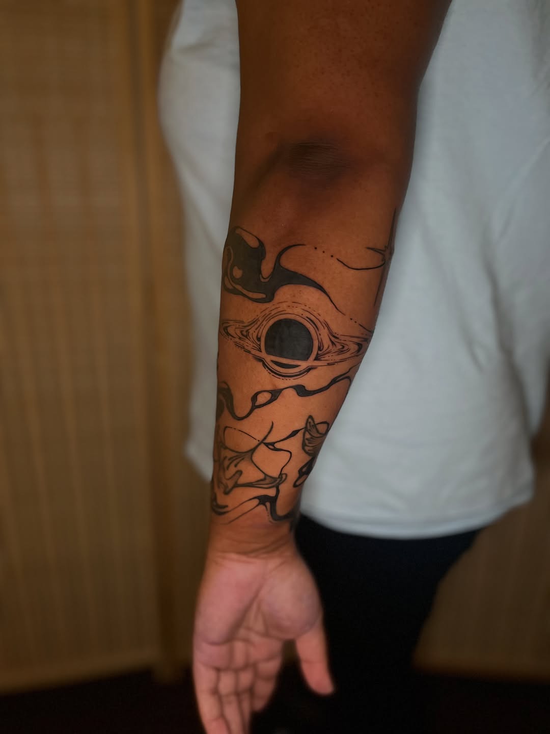 Tattoo by @sick_brat — blackwork, geometric
