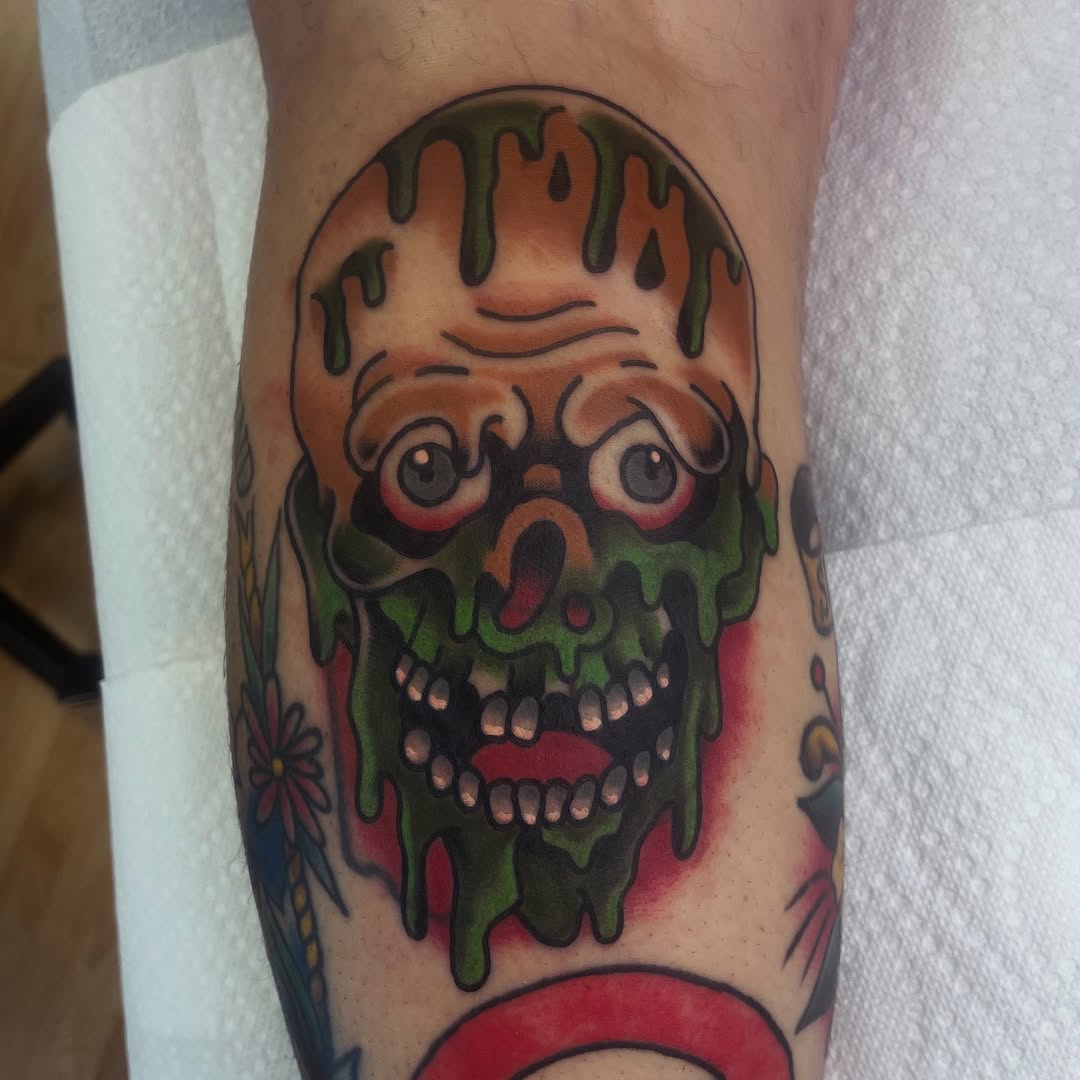Tattoo by @rob2morrow — american_traditional, new_school