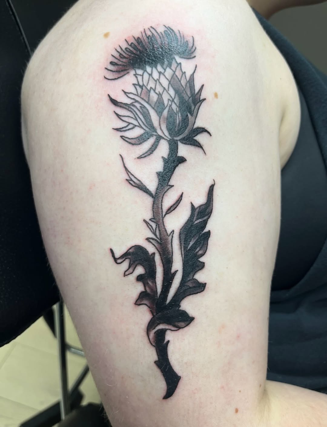 Tattoo by @inked.by.joslyn — black_and_grey, realism
