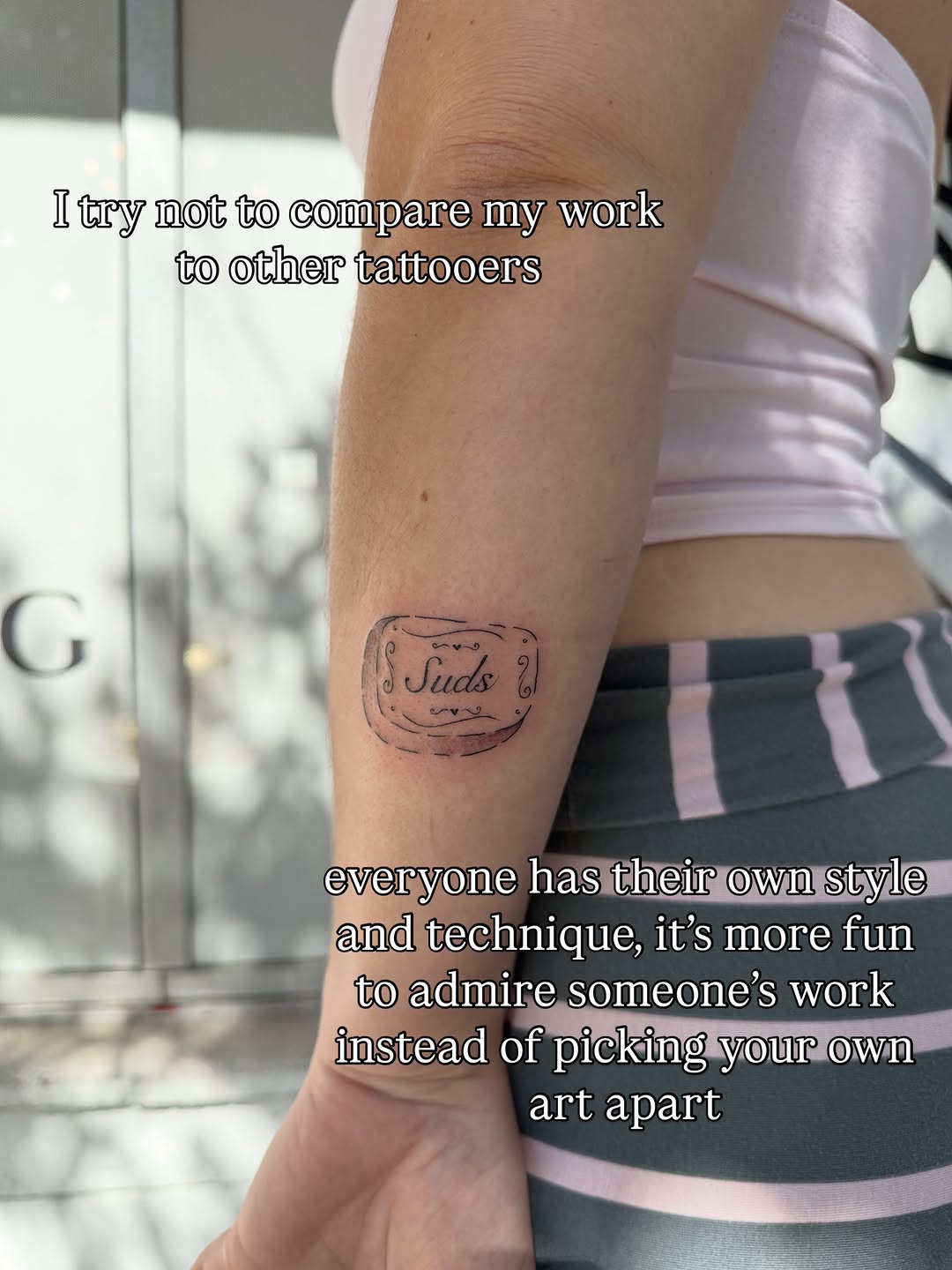 Tattoo by @rhubarbtattoo — lettering_script
