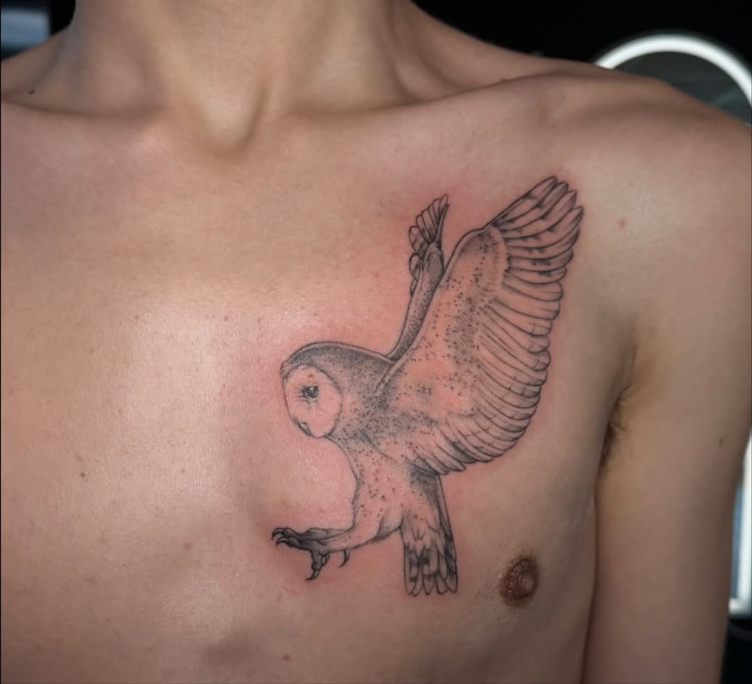 Tattoo by @teryn_shitup — black_and_grey
