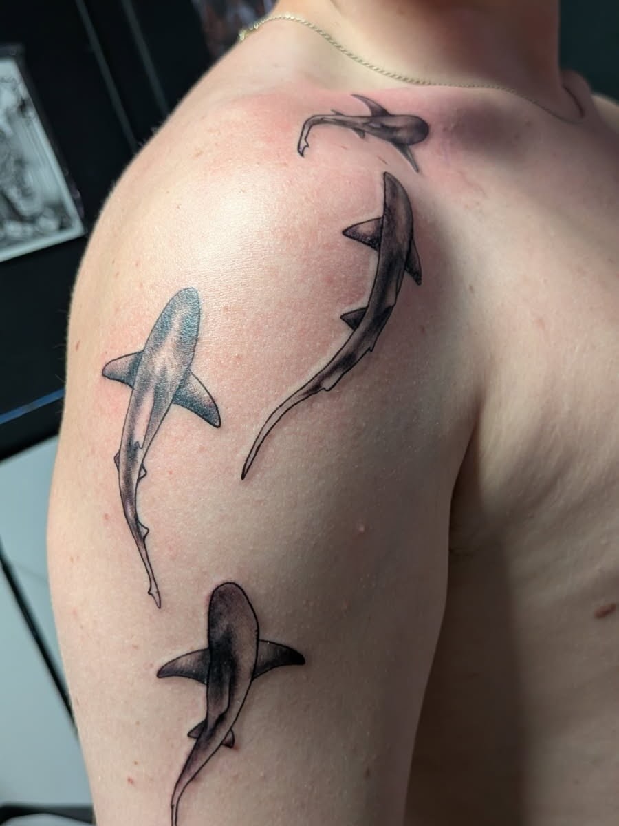 Tattoo by @haileysharpstabs โ black_and_grey, realism