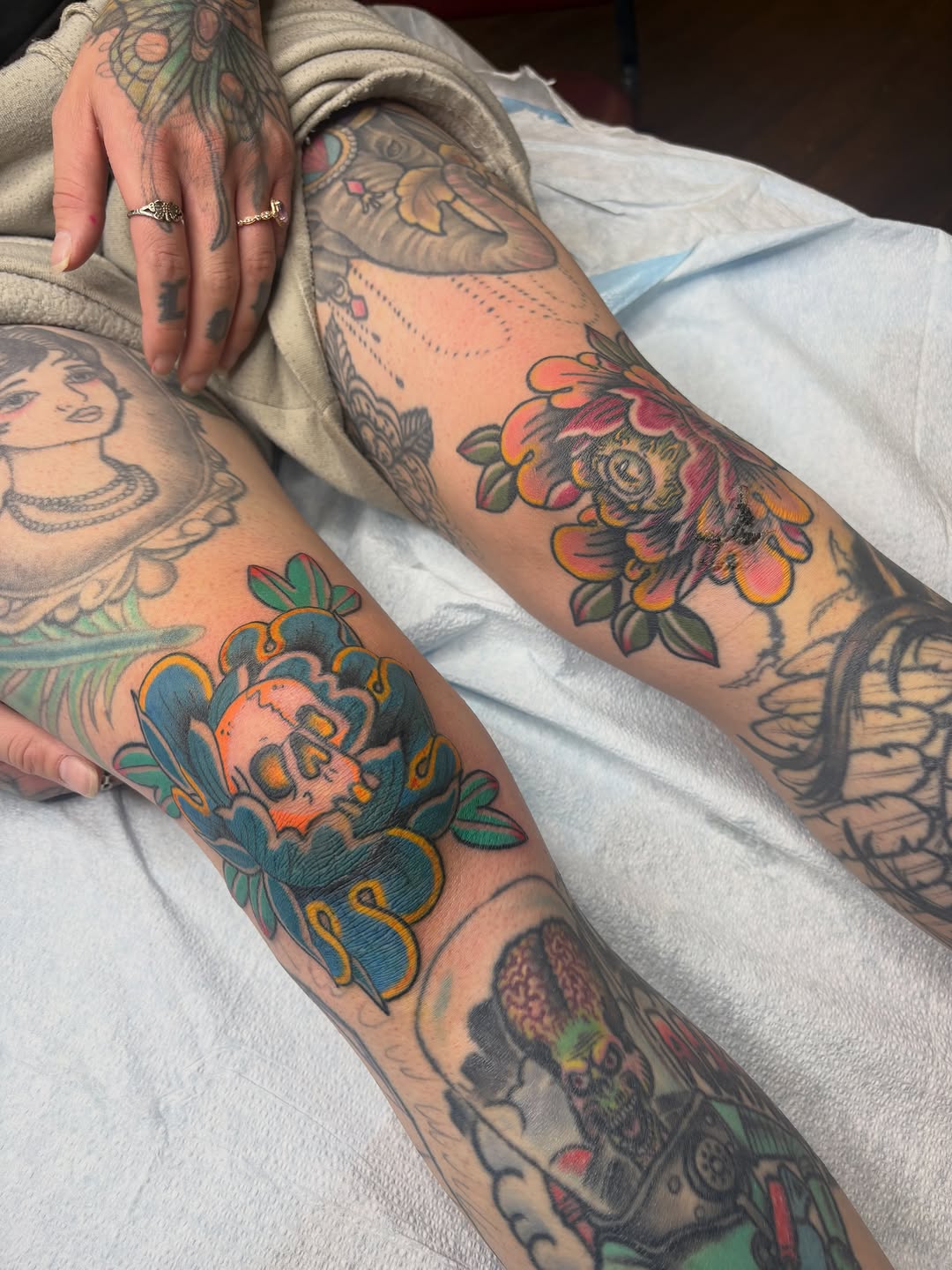 Tattoo by @mike.does.tattoos — american_traditional, neo_traditional