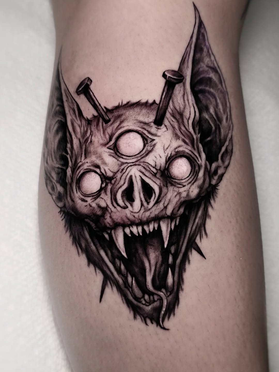 Tattoo by @zombrietattoos — dark_realism, illustrative