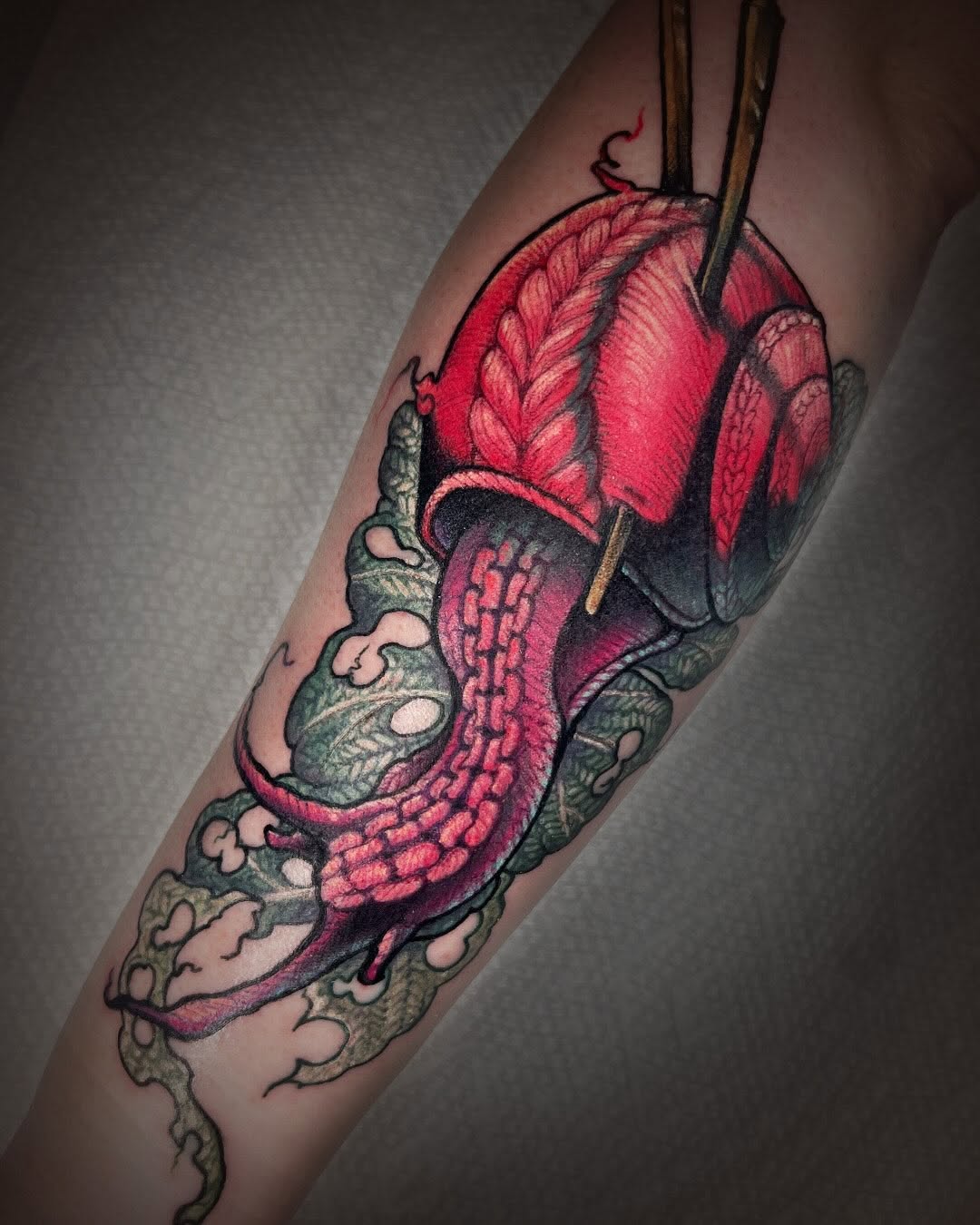 Tattoo by @hairofthehound — japanese_irezumi, neo_traditional