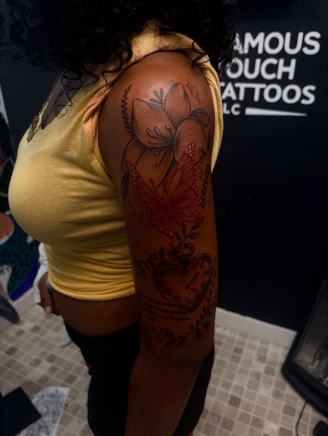 Tattoo by @karmaz.tattoos โ black_and_grey