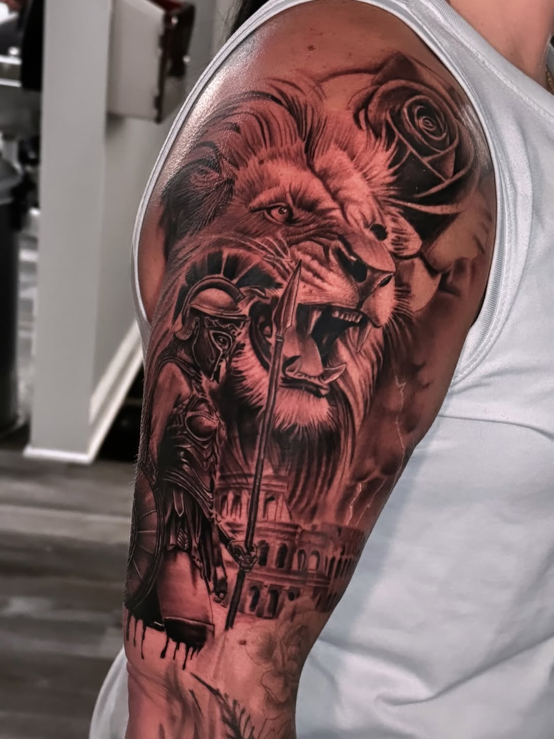 Tattoo by @mgstatts — realism, black_and_grey