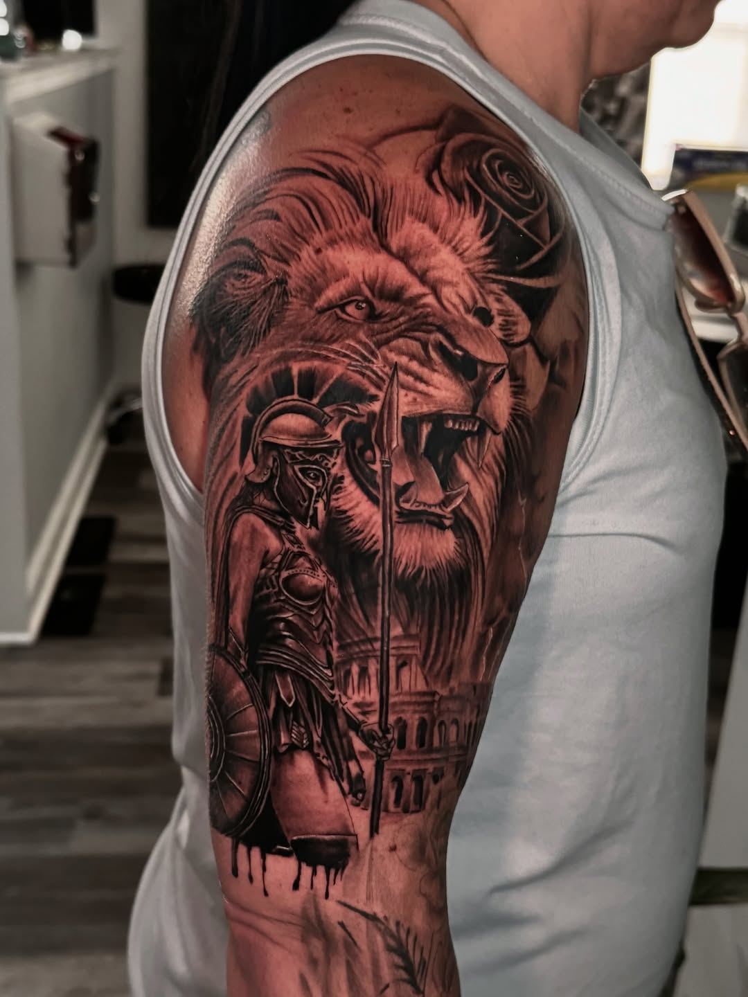 Tattoo by @mgstatts — realism, black_and_grey