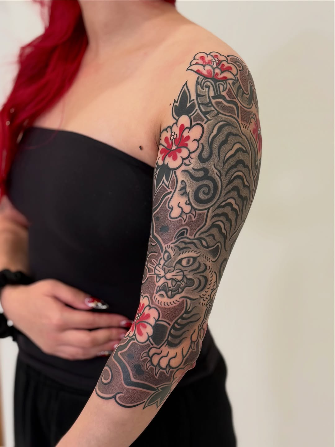 Tattoo by @miyookstattoo — japanese_irezumi, illustrative