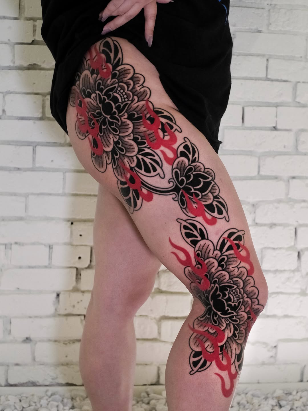Tattoo by @miyookstattoo — japanese_irezumi, illustrative