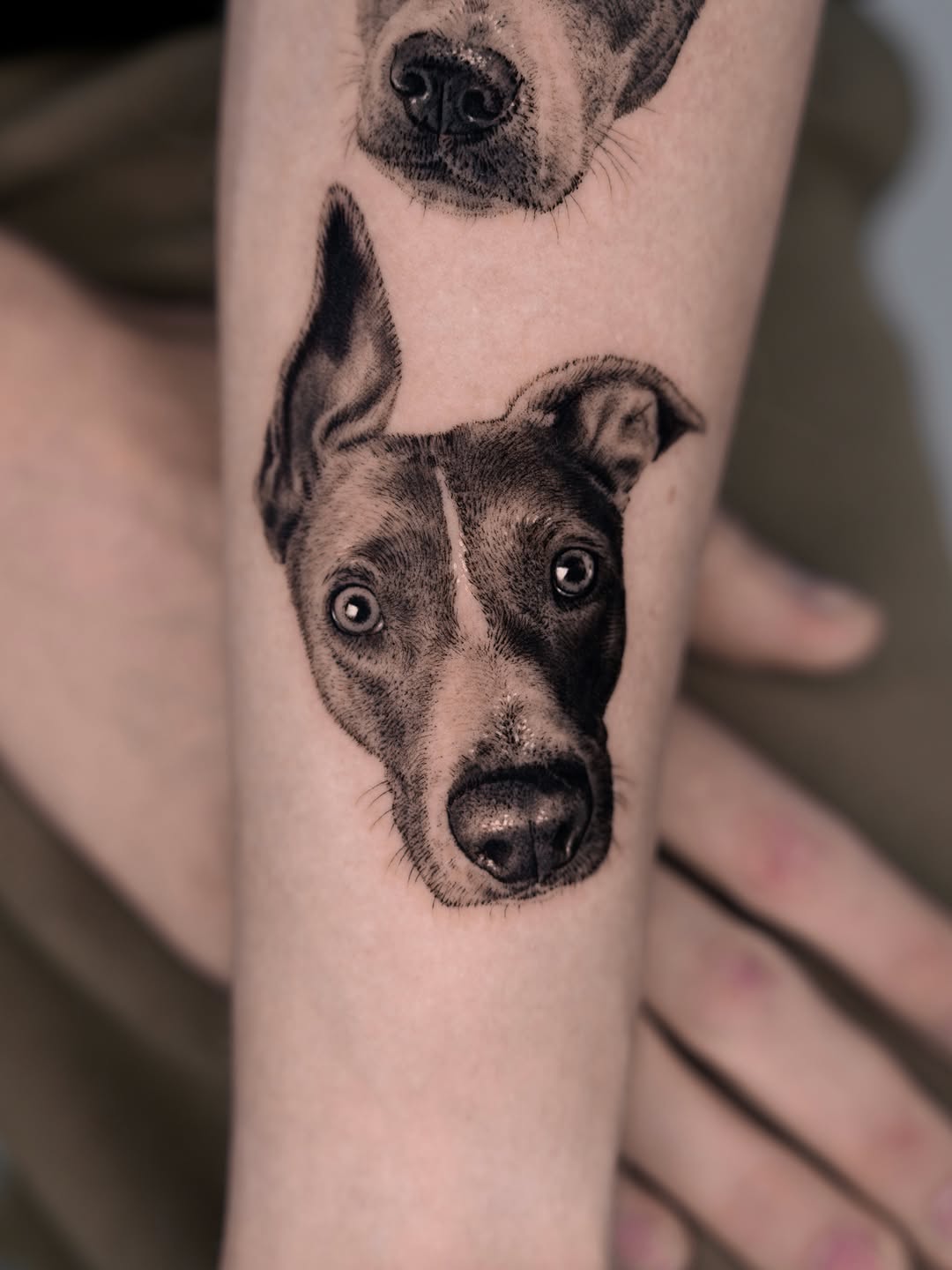 Tattoo by @bestasiantattoo β realism, black_and_grey