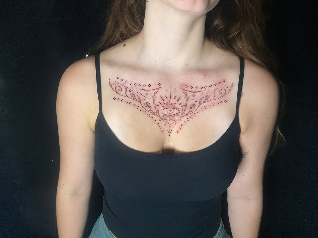 Tattoo by @indigoicarus999 — fine_line, dotwork
