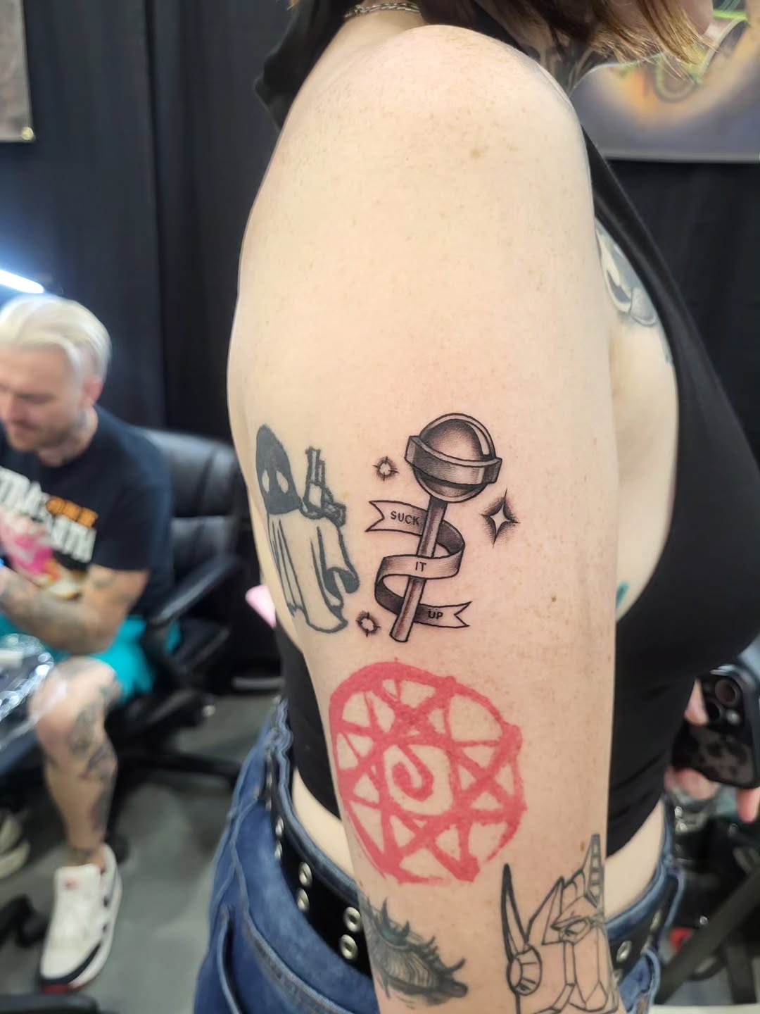 Tattoo by @tea_tattoos_ — black_and_grey