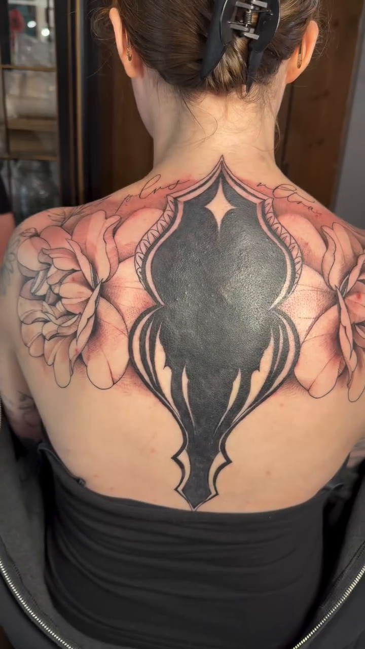 Tattoo by @michelastattoos — black_and_grey, realism