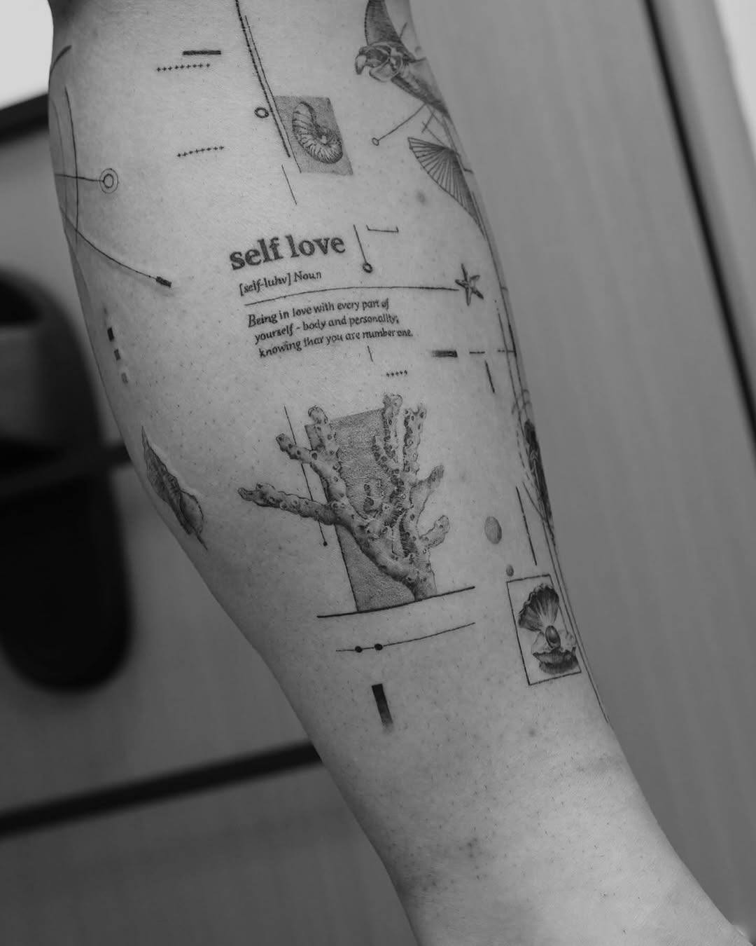 Tattoo by @arthoitam — fine_line, black_and_grey