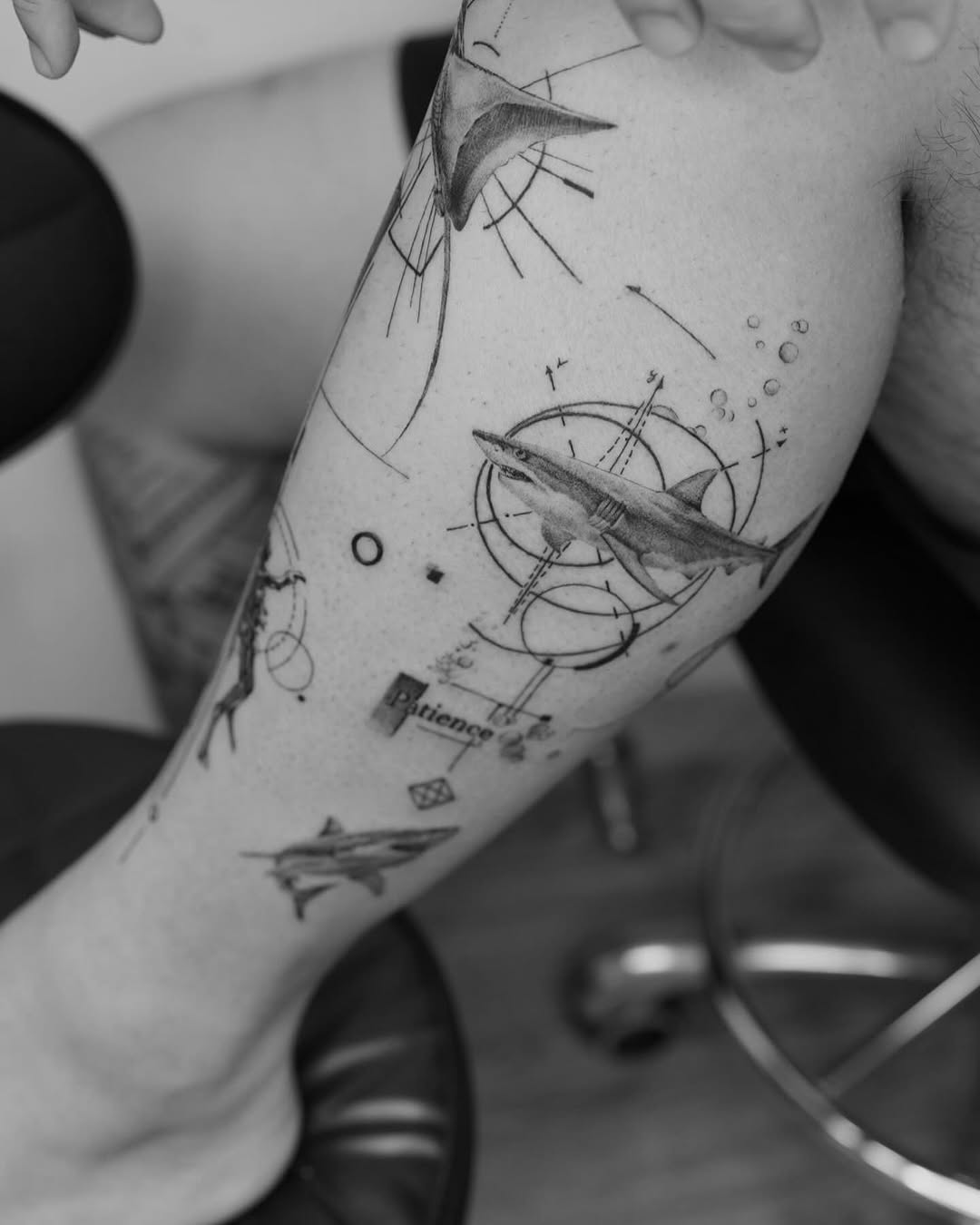 Tattoo by @arthoitam — black_and_grey, realism