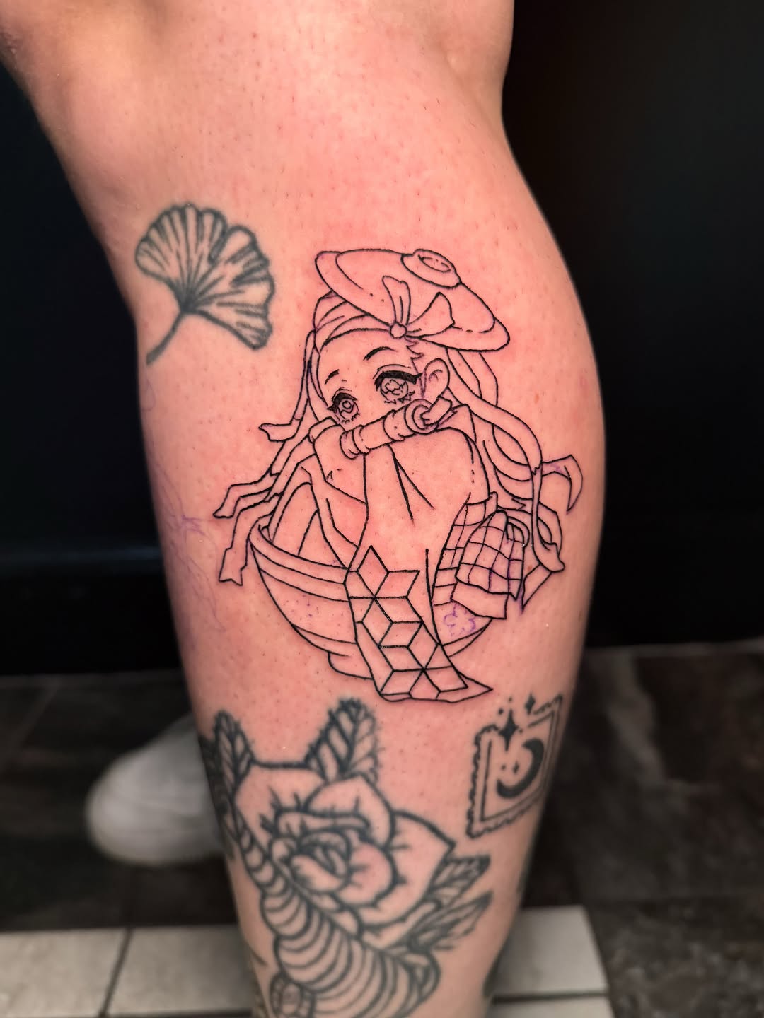 Tattoo by @thebananacult — anime, illustrative