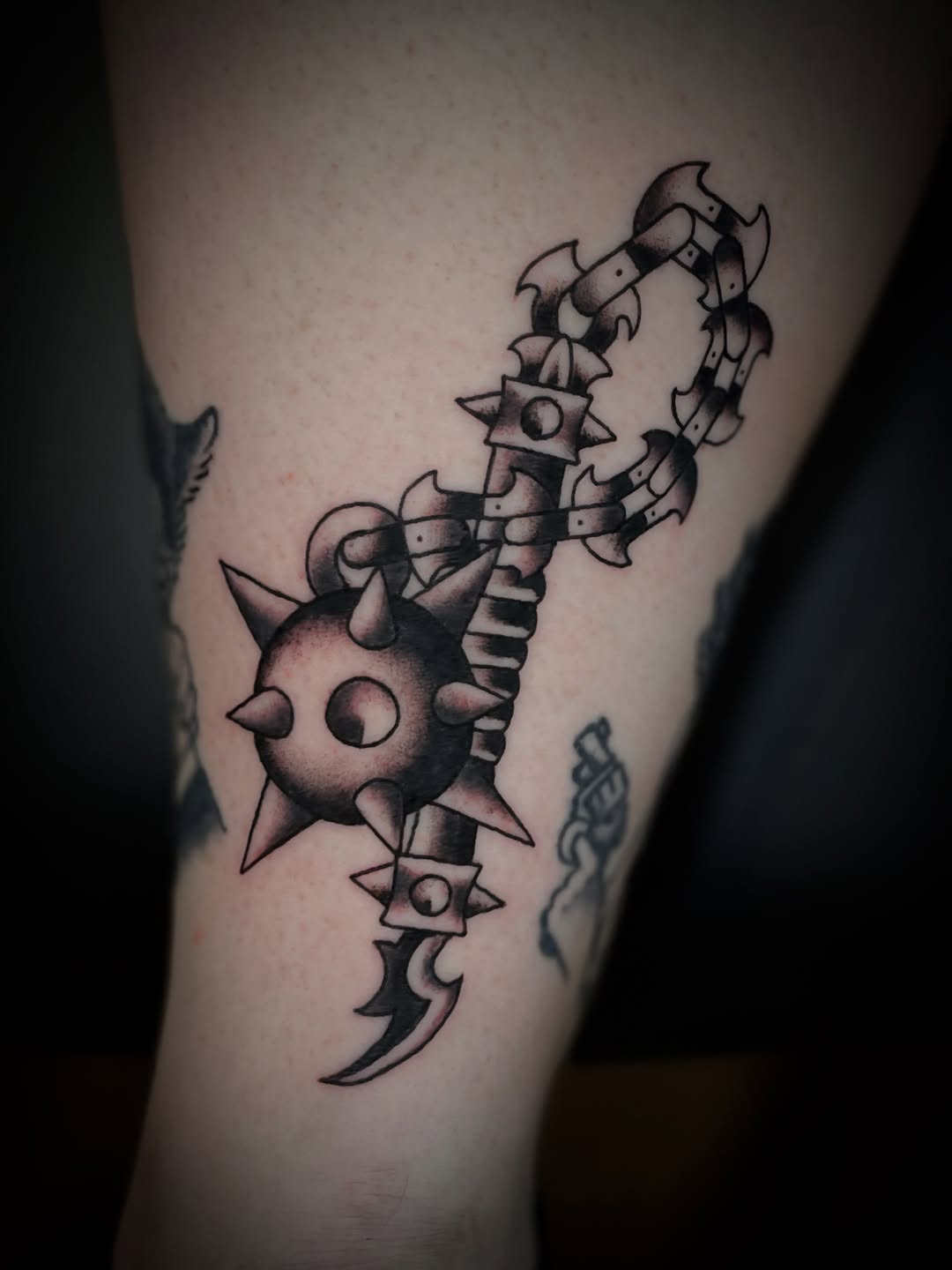 Tattoo by @nickwallintattoos — american_traditional, illustrative