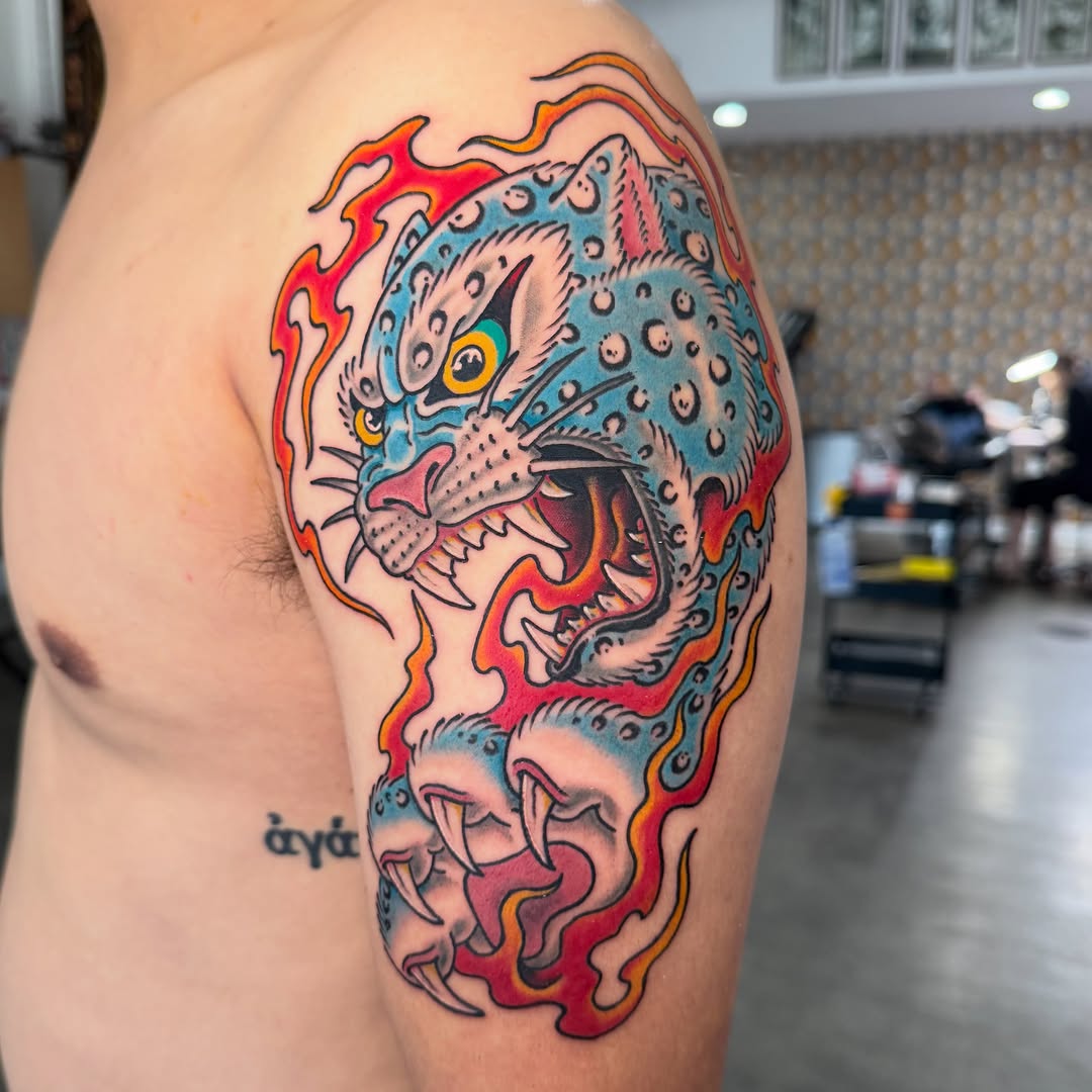 Tattoo by @zacchaffintattoos — american_traditional, neo_traditional