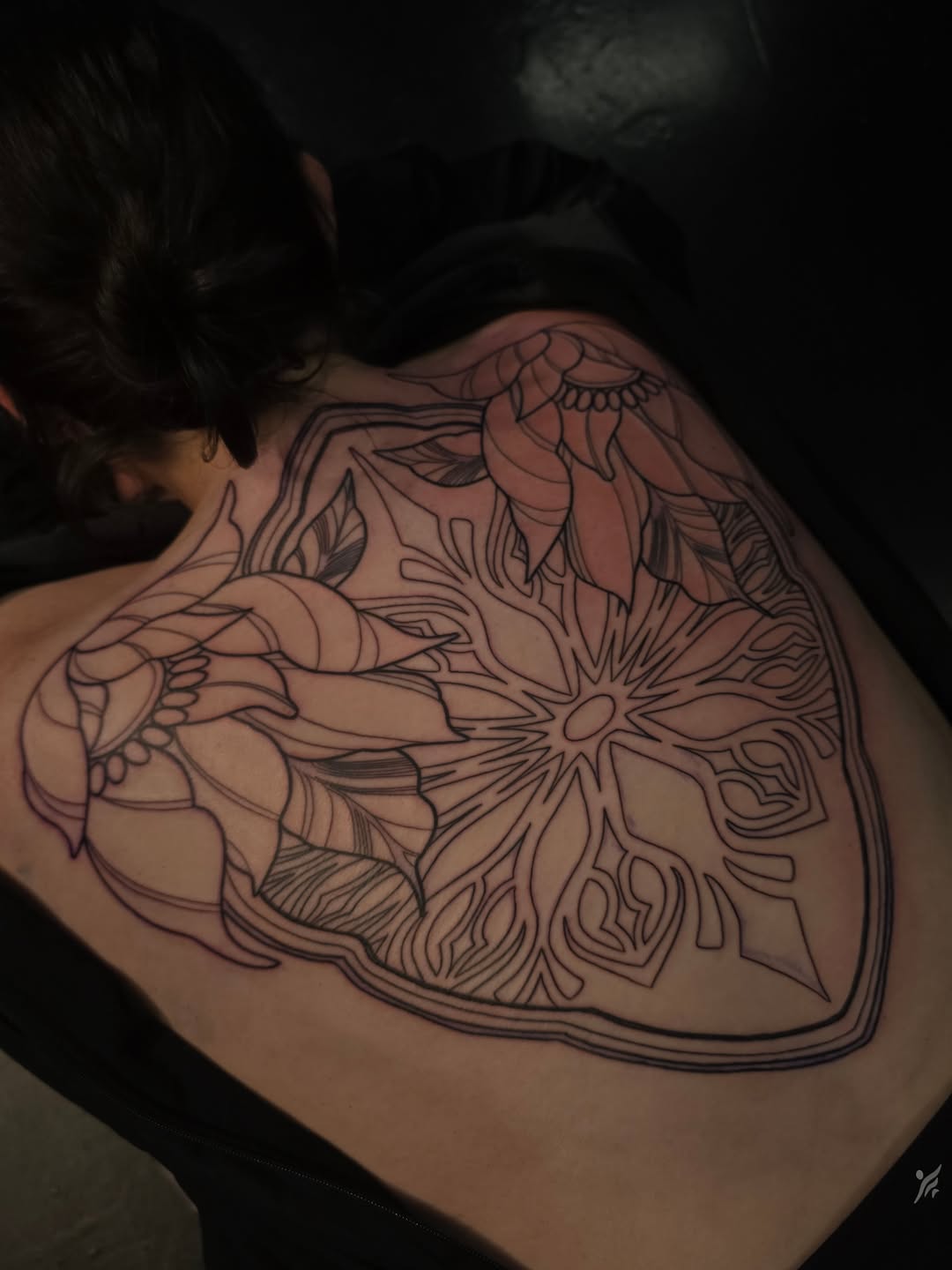 Tattoo by @needleandthorntattoo — geometric, ornamental