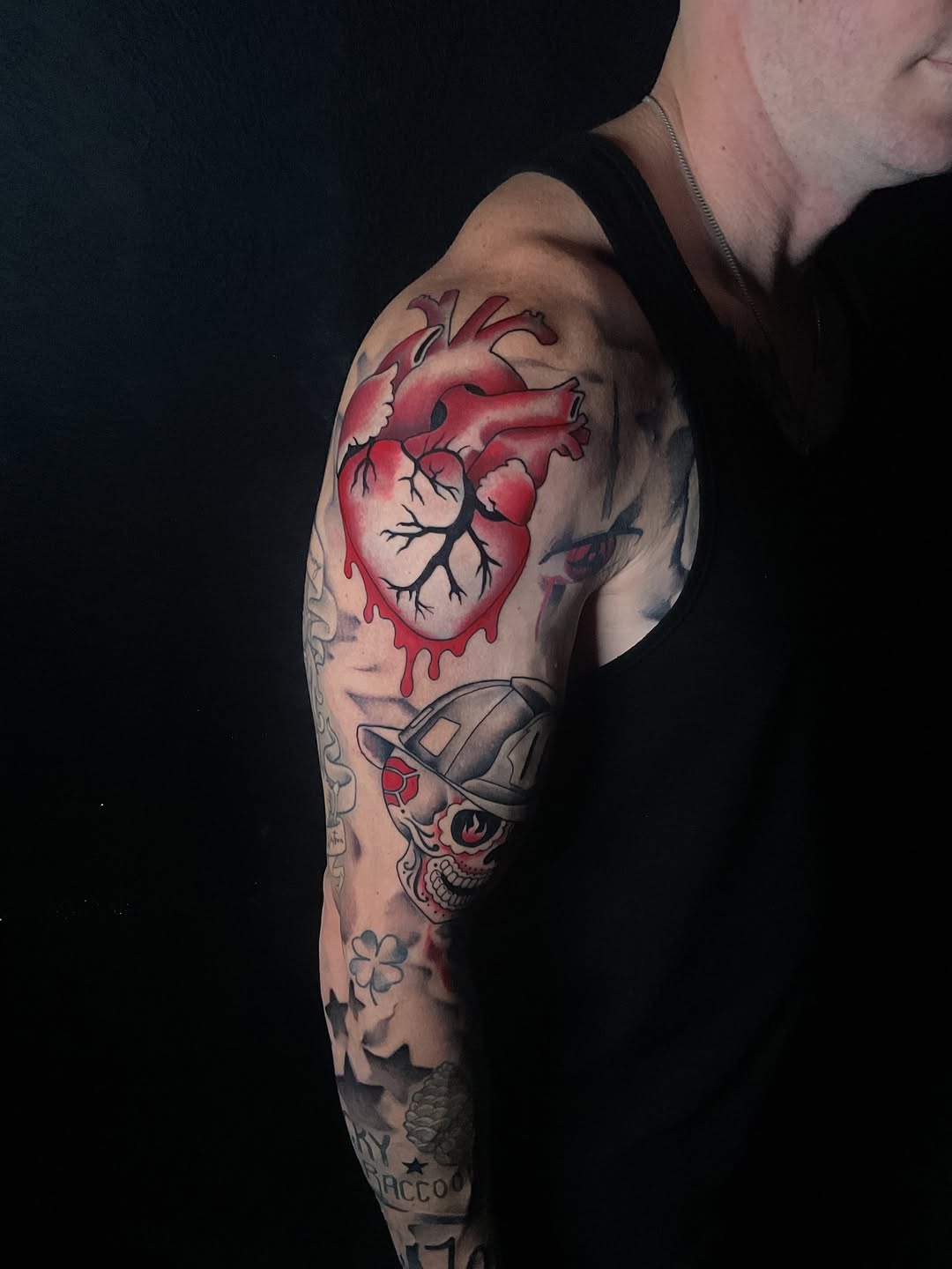 Tattoo by @indigoicarus999 — realism, trash_polka